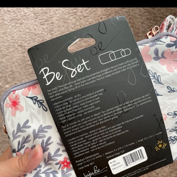 Ju-Ju-Be Be Set in Sakura Swirls - Picture 2 of 4